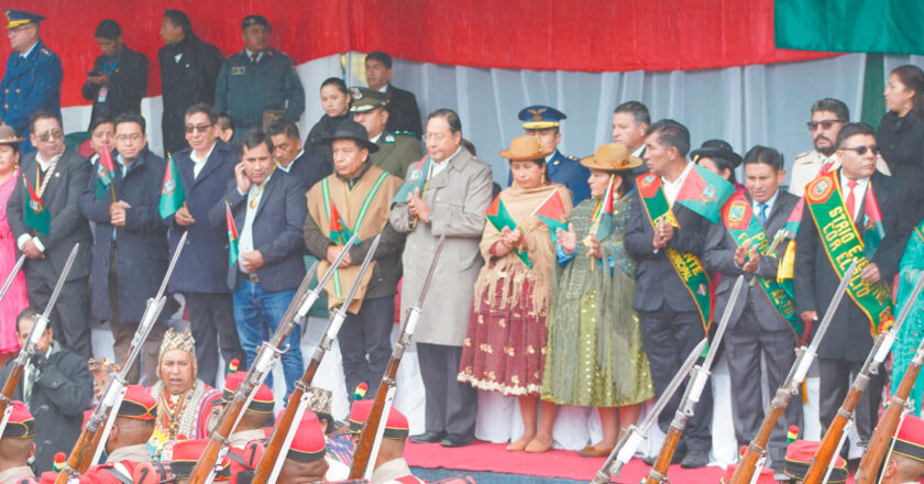 Lucho Arce afirma que es un honor y orgullo participar en el desfile cívico militar de El Alto