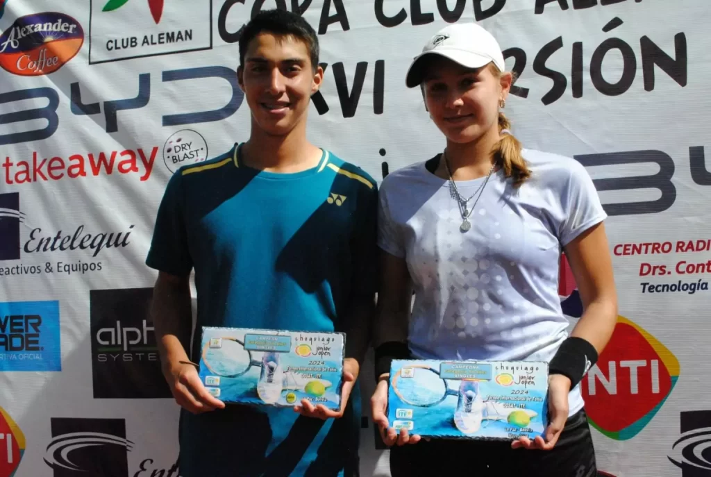 Muñoz y Larraya son campeones del Chuquiago Junior Open