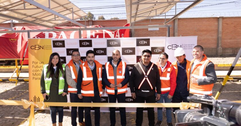 CBN refuerza su compromiso ambiental inaugurando un parqueo de paneles solares en su Centro de Distribución El Alto