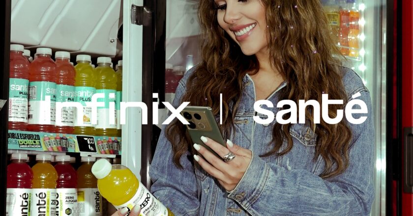 ¡Infinix y Santé se unen para regalar la experiencia más rápida y refrescante de todas!