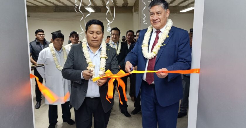 Fiscal General inaugura moderna Cámara Gesell en Vinto y una Morgue para Punata