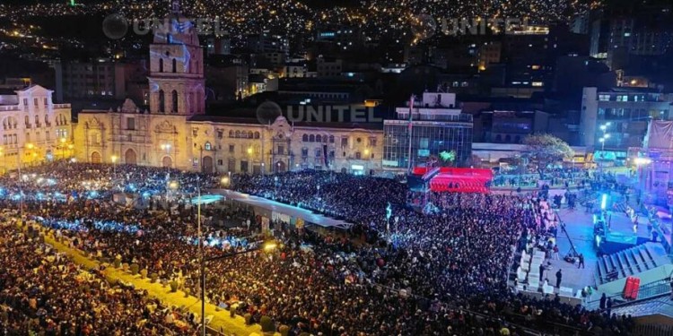 La Paz: Descartan la verbena en la plaza San Francisco y buscan otra alternativa para trasladar el festival