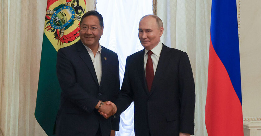 Putin valora las relaciones comerciales con Bolivia, con ‘tendencia al crecimiento’