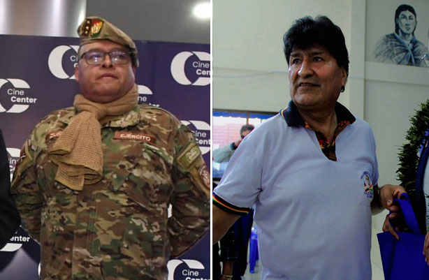 Jefe militar dice que Evo no puede ser presidente y advierte con detenerlo; Morales alerta que la democracia peligra