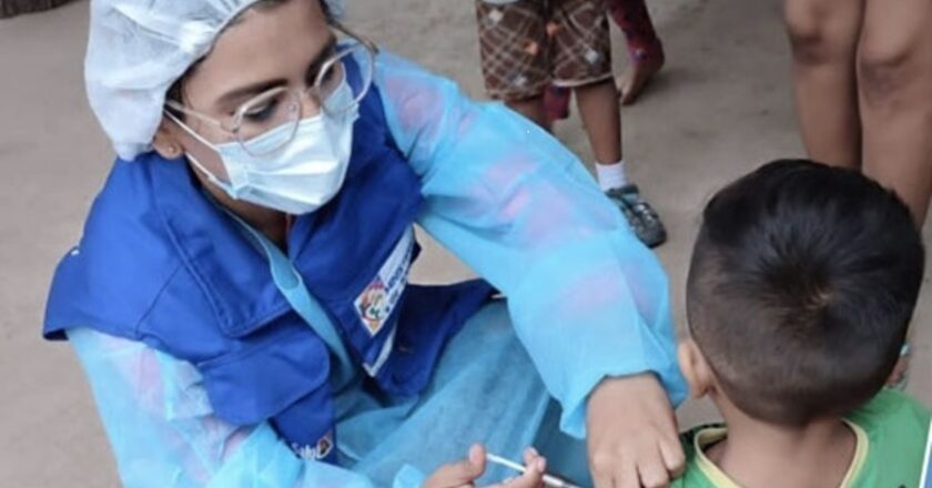 Más de 1,2 millones de dosis de la vacuna contra la influenza fueron aplicadas en Bolivia