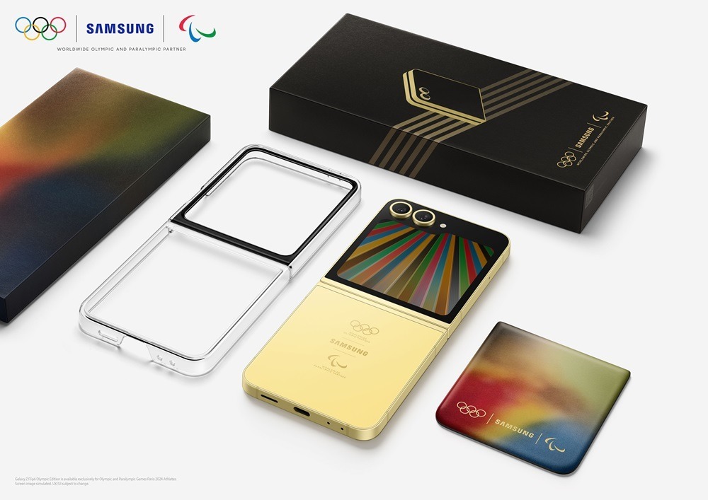 Galaxy Z Flip6 Edición Olímpica estará de la mano de cada atleta en París 2024