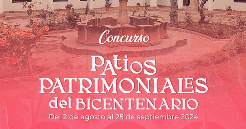 SOBOCE es el principal auspiciador del concurso Patios Patrimoniales del Bicentenario que busca promover la historia y la arquitectura de Sucre