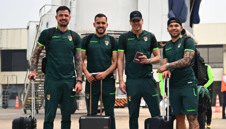 Bolivia ya está en Santiago: ‘La Verde’ se prepara para enfrentar a Chile en el estadio Nacional