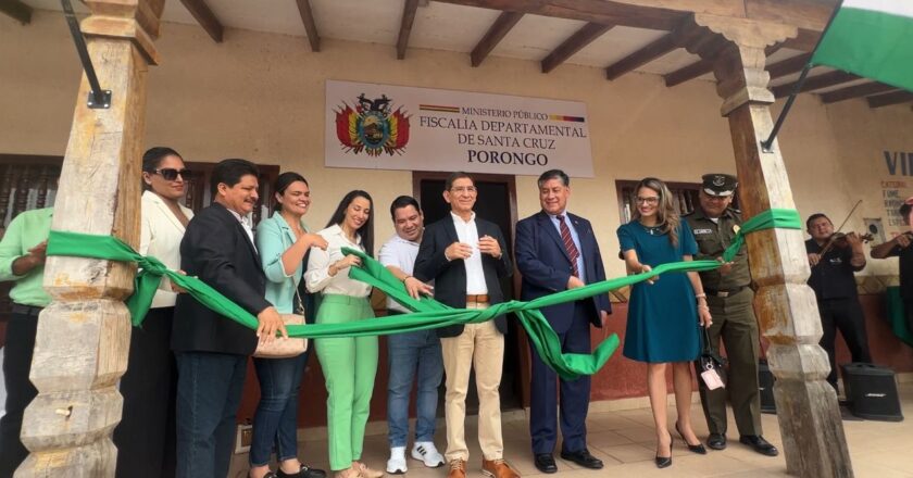 Lanchipa inaugura nuevos Asientos Fiscales en Porongo y Mairana