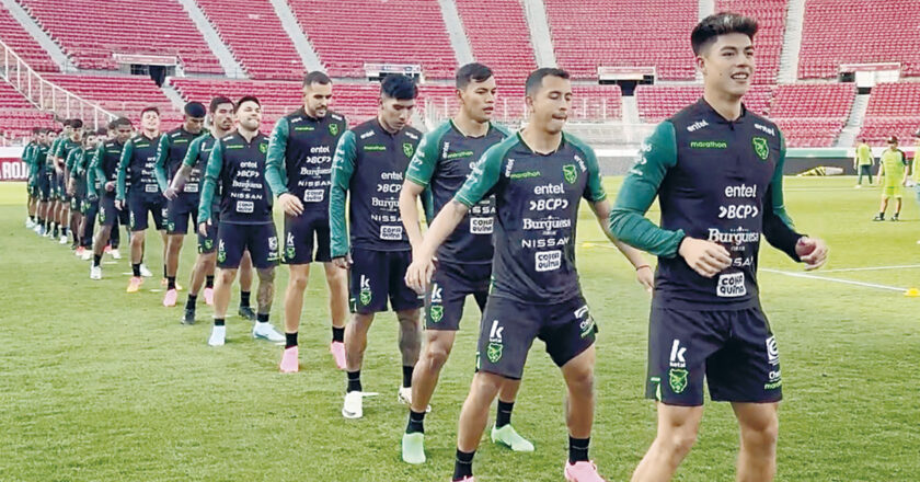 La Selección boliviana tiene un duro examen frente a Chile