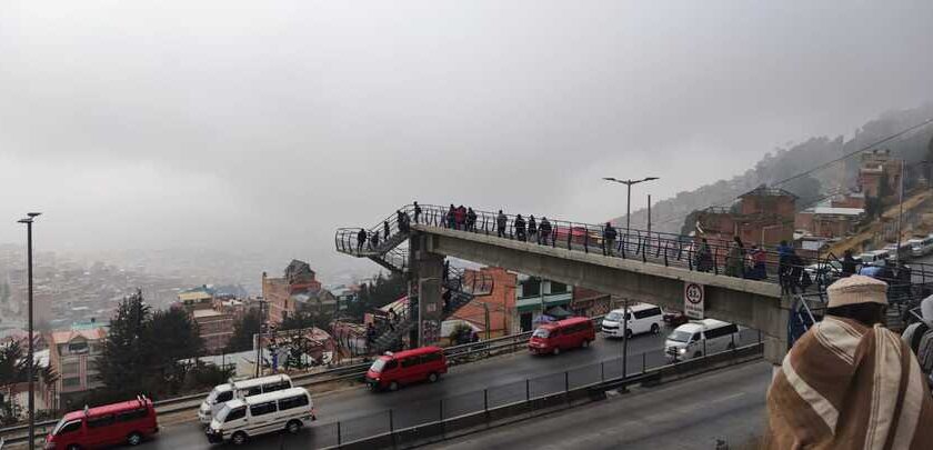 Reportan vías expeditas en La Paz y El Alto tras anuncios de bloqueos de afines a Evo