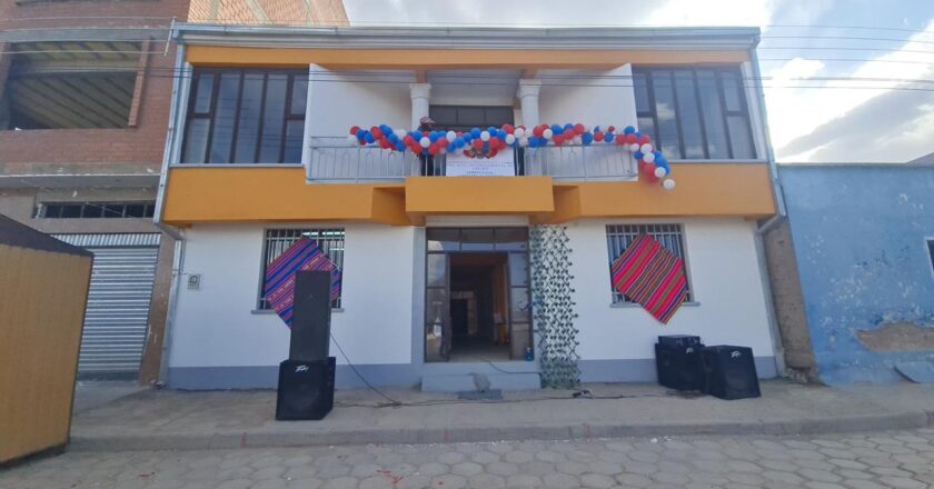 Inauguran nuevo Asiento Fiscal en el municipio de Curahuara de Carangas del departamento de Oruro