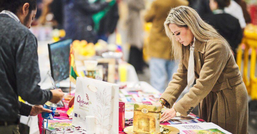 Bolivia promociona sus productos en la primera feria Latin America Exports en Bélgica