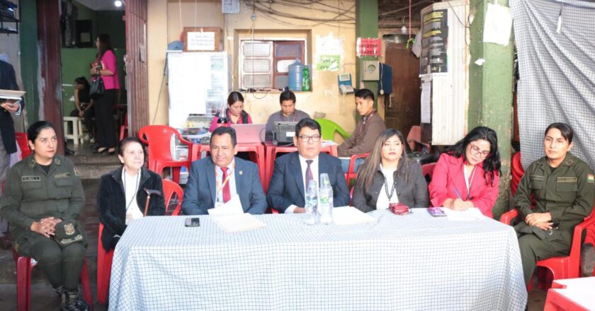 Fiscalía participa de las jornadas de descongestionamiento en siete recintos penitenciarios de Cochabamba