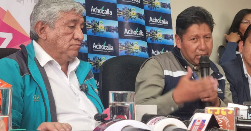 Fiscalía citará a los alcaldes de La Paz y Achocalla como testigos por caso Bajo Llojeta