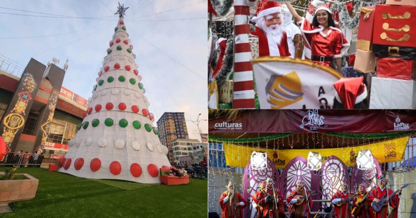 Alcaldía de La Paz encenderá el árbol navideño más grande del municipio el 5 de diciembre