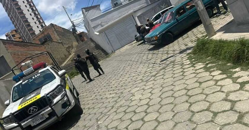 El atraco de un millón de bolivianos en La Paz ya tiene a dos personas aprehendidas