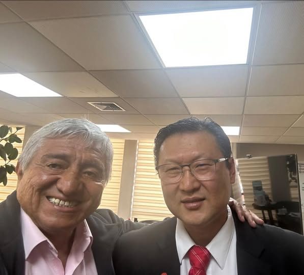 Chi Hyun Chung y Iván Arias 