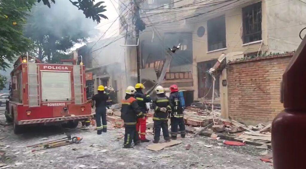 Explosión de garrafa