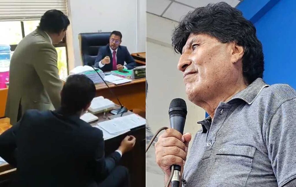 EVO MORALES ORDEN DE APREHENSIÓN