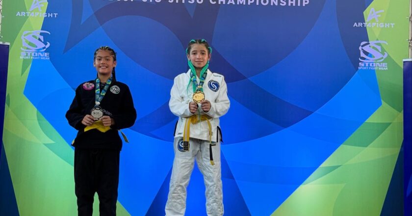 Francielly, la prodigio boliviana del Jiu-Jitsu, conquista el South American Kids 2025 con solo 9 años